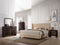 Mallalai Eastern King/Queen Bed, Beige Microfiber